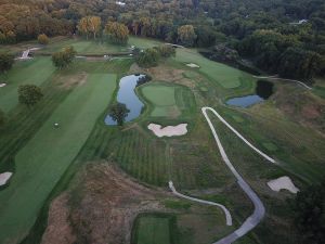 Cedar Rapids Aerial 8th Hole